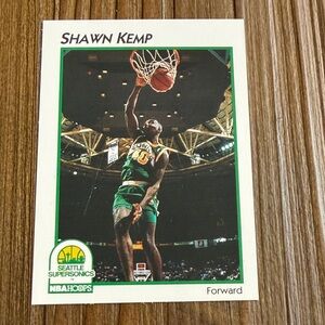 1991 SHAWN KEMP NBA Properties Inc
trading card #42